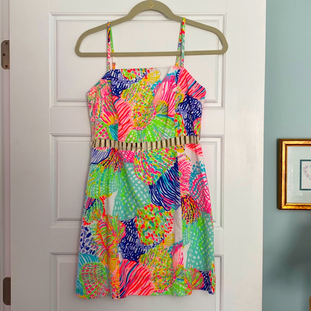 Lily Pulitzer Ziggy Dress Euc, Like New